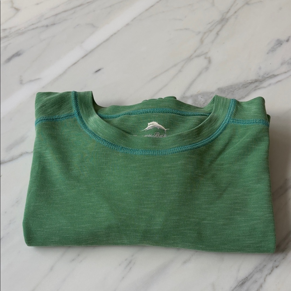 Tommy Bahama Teal Crew Neck Shirt